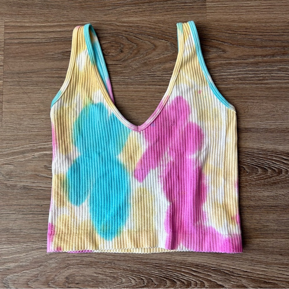 Tie-Dye Halter Top